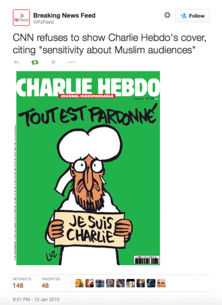 Charlie Hebdo New Cover