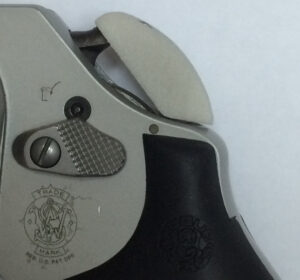 Nylon shroud on gun