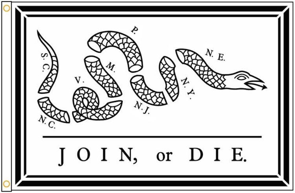 join or die snake
